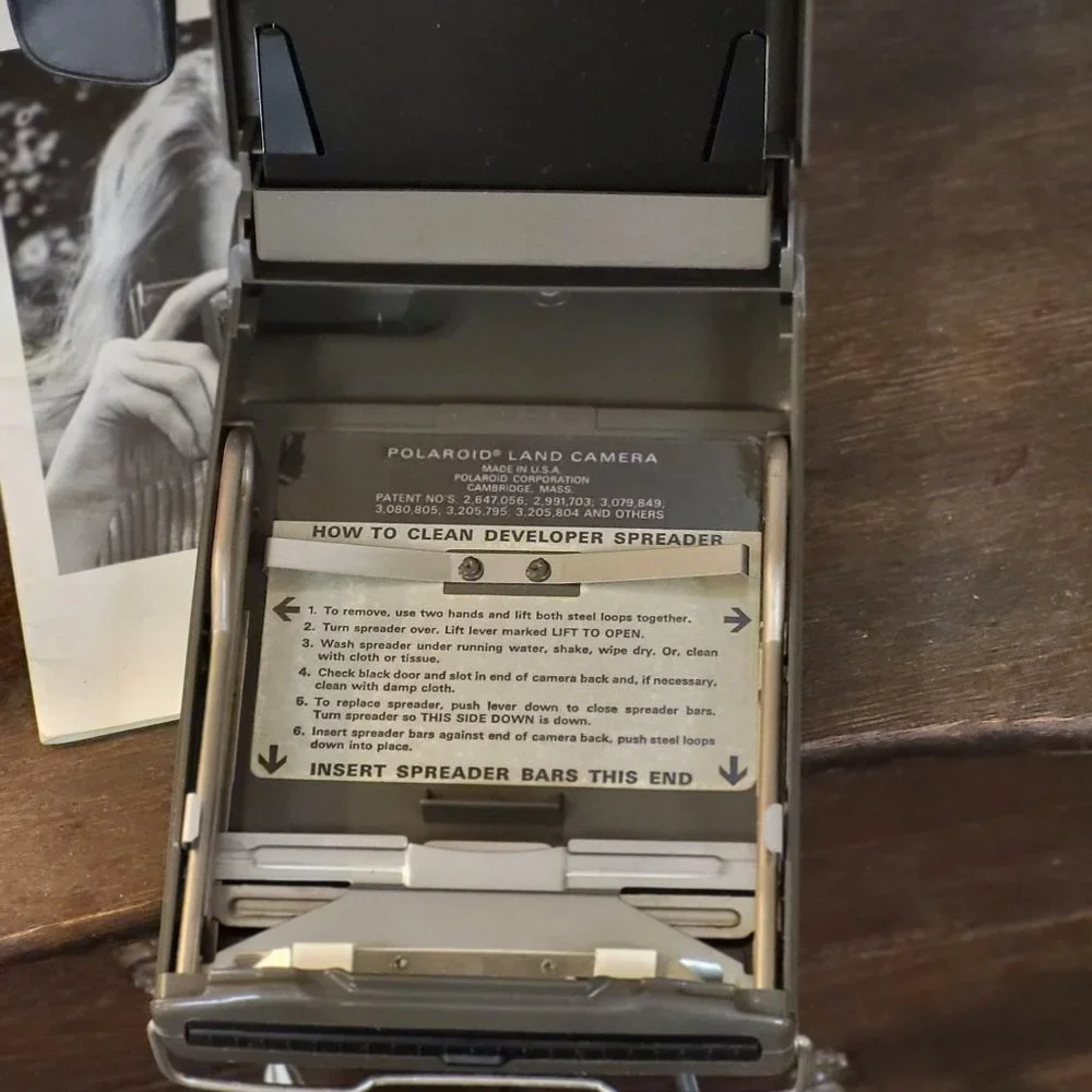 Vintage Polaroid Colorpack II Land Camera, 1970's with Original Box and Manual